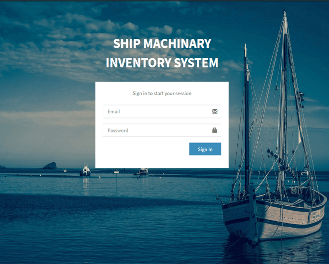 Ship Machinary Inventory System